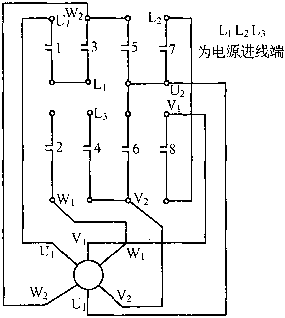 8.2 手動(dòng)Y-△啟動(dòng)器電路